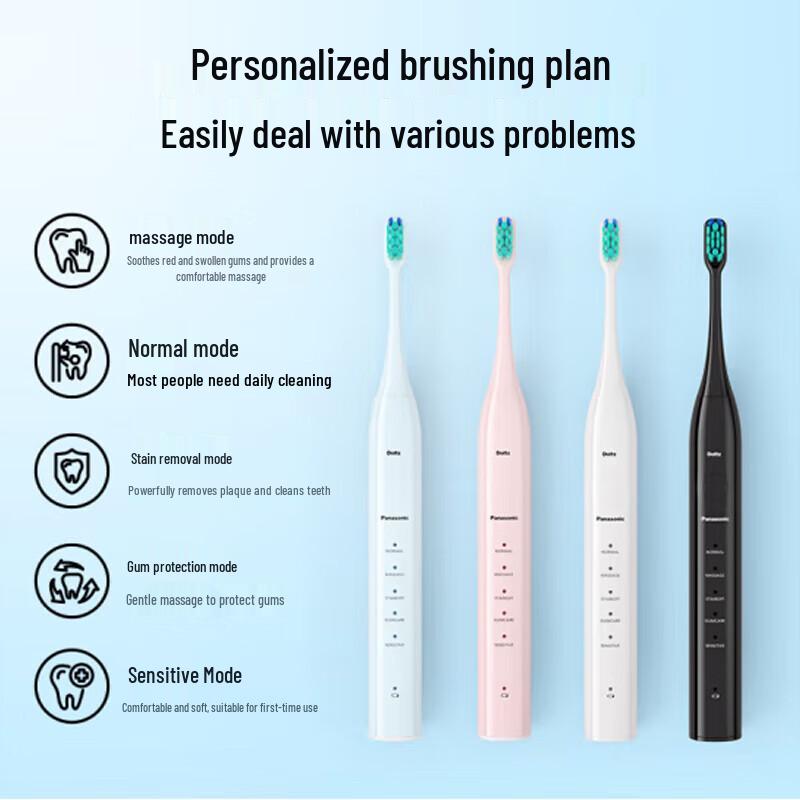 Panasonic EW-DC02-W Sonic Electric Toothbrush
