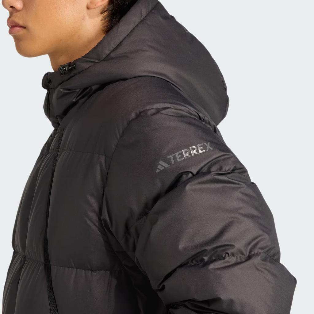 adidas Terrex Primaloft® Skin-Friendly Comfortable Warm Windproof Waterproof Down Jacket Men Jacket JV6210