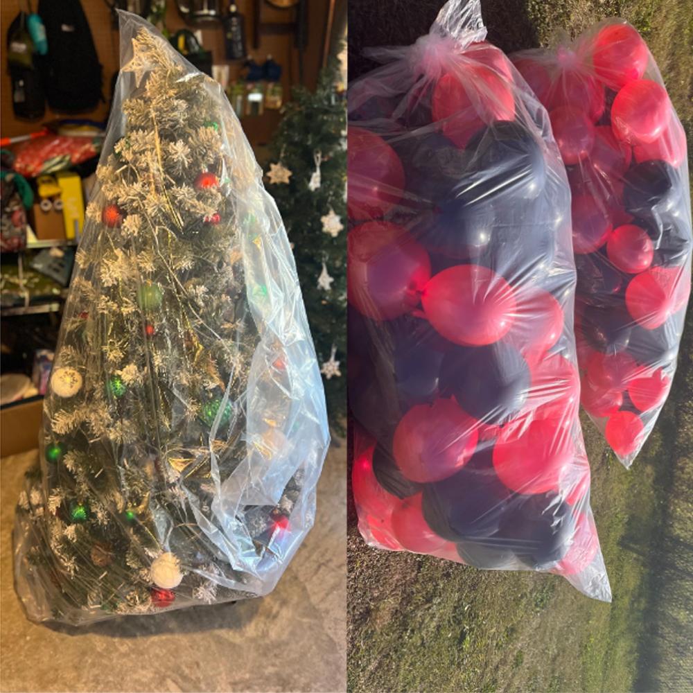 1pcs Plastic Balloon Bags 1.5x2.5m Transparent Giant Storage Bags Balloon Transport Clear Large Bag for Birthday Christmas decor