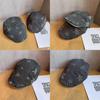 Pattern Vintage Star Wash Denim Cap With Sun Protection For Spring Gift Summer