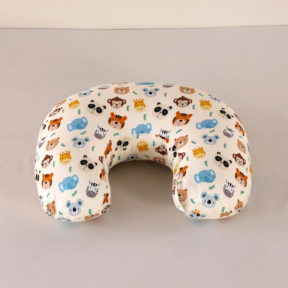 M-Shaped Twin Baby Feeding Pillow – Cradling Support, Anti-Vomiting Design for Lying Down Feeding