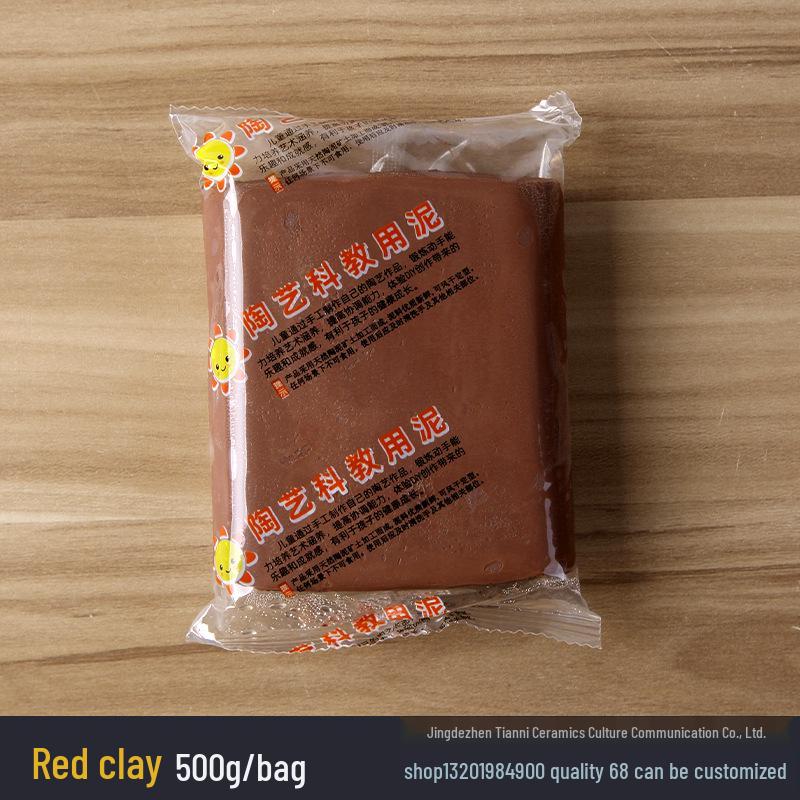 Argilă polimerică Jingdezhen High White fără coacere pentru sculptură manuală și roți de olărit pentru copii