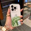Matcha Latte Coffee Color Silver Case for Apple 11/11/11 Pro Phone Case 11promax11/11/11X