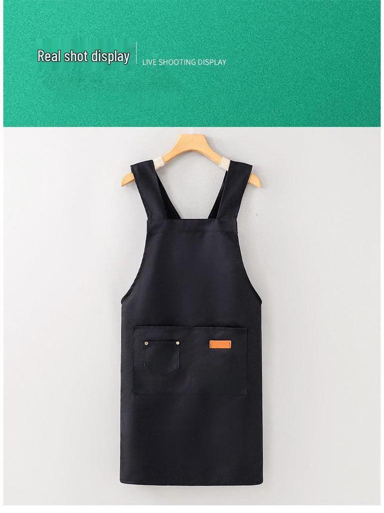 2026 New Custom Logo Workwear Apron for Women - Perfect for Kitchen, Home, and Catering.