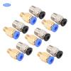 20Pcs Straight Pneumatic Fitting Push Connect for Bowden Ex 3D Printers PC4‑M10 PC4‑M6