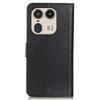 For Motorola Edge 50 Ultra 5G/Moto X50 Ultra 5G Case with Card Holder Slots Leather Litchi Texture Phone Cover