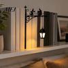 Functional Bookend with Night Light Decorative Bookshelf Light, Vintage Library Lantern, Reading Lights for Bookworms, LED Book Lamp Study Nook