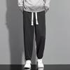 Pants Men's Summer Thin Loose Drape Sweatpants Tie Feet Wide Leg Pants Sports Casual Pants