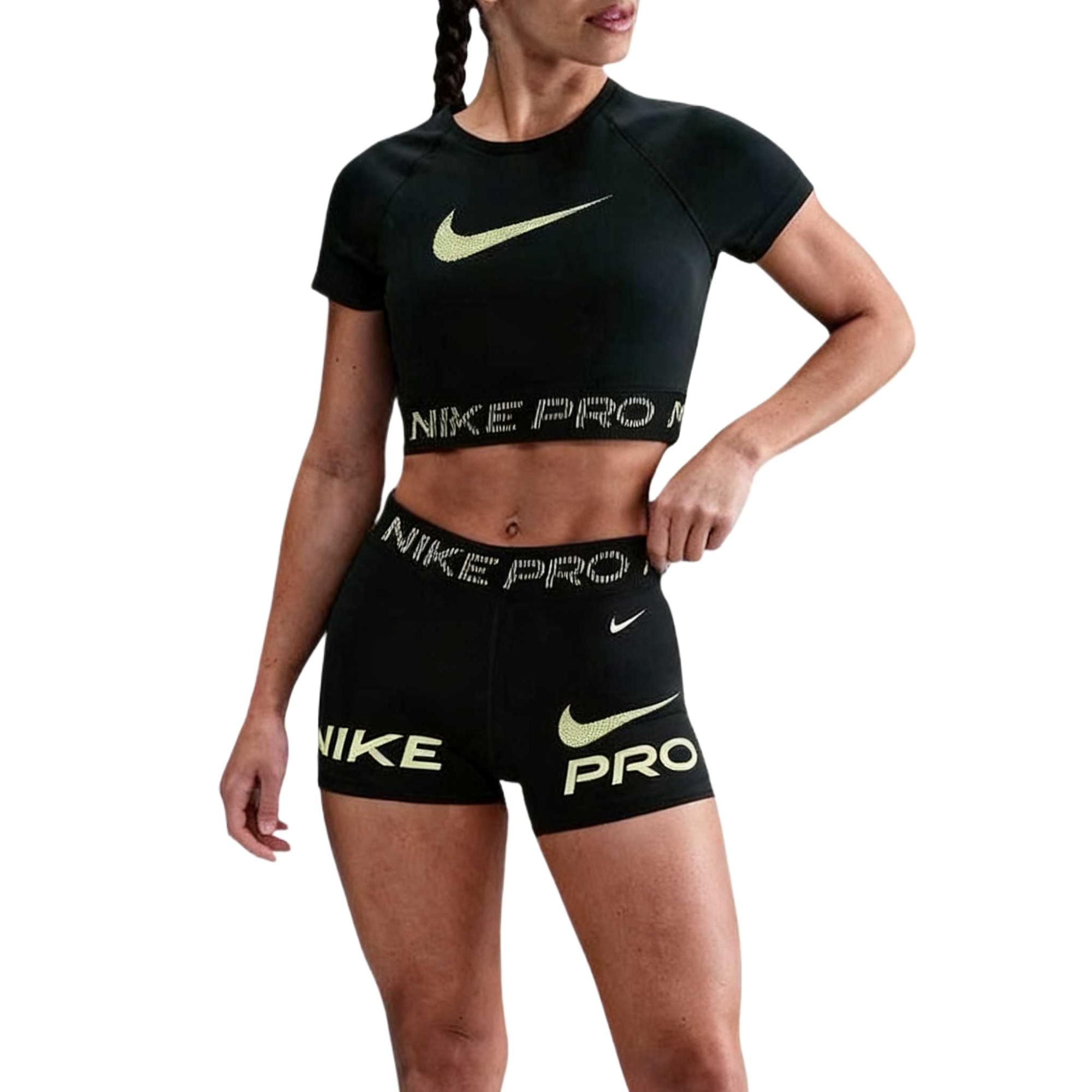 

Nike Pro Cycling Pants Women s Seaweed/Light Lemon/White Moderate HV2464-390 S