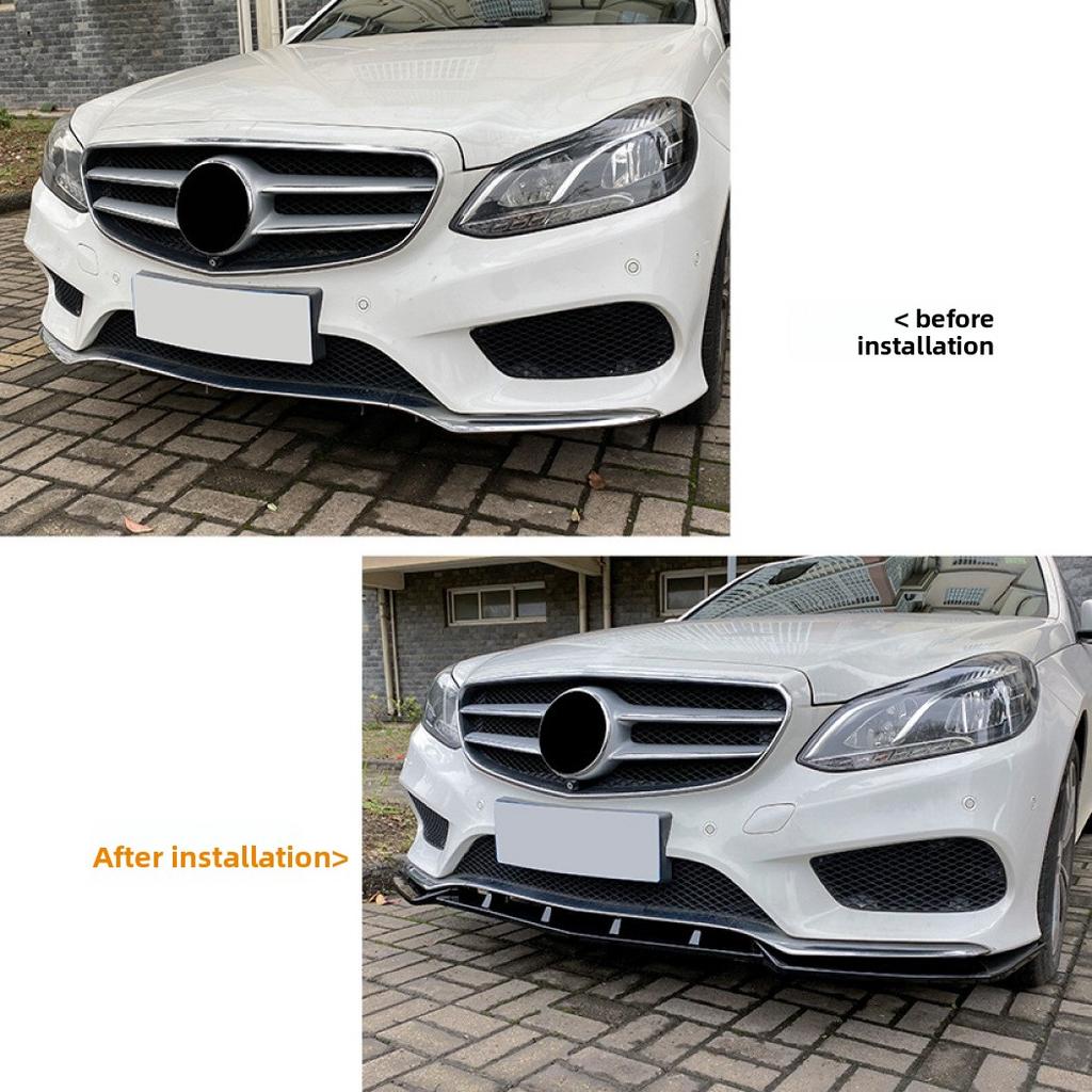 For Mercedes-benz E-class W212 Four-door Late Sports Version 2013-2015 Front Shovel Front Lip Exterior Modification Accessories