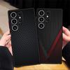 Case for Samsung Galaxy S21 S22 Plus S24 FE S9 S25 Edge S20 S10 S23 Ultra Back Phone Cover Carbon Fibre