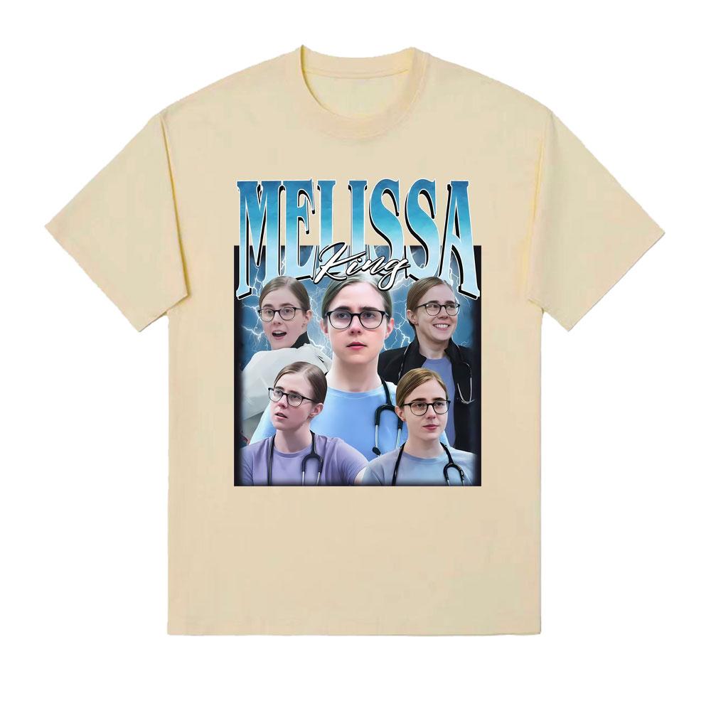 Melissa King Vintage Funny Doctor Meme T Shirt Unisexs Women Summer High Street Gothic Tshirt 100 Cotton Oversized Cozy Tshirts