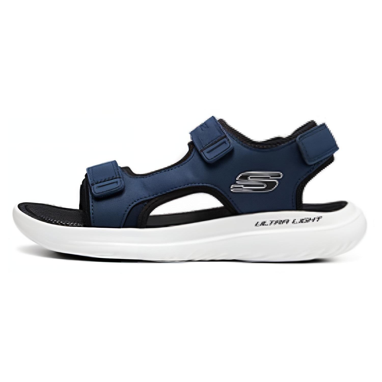 Skechers Sport Comfortable Versatile Beach Sandals Men sandals Blue Black 232893-NVBK 39.5