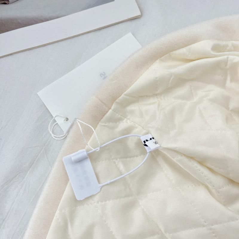 Xin Xing Women's Petite High-End Woolen Overcoat - Korean Style Straight Shoulder, Thickened Cashmere for Fall/Winter