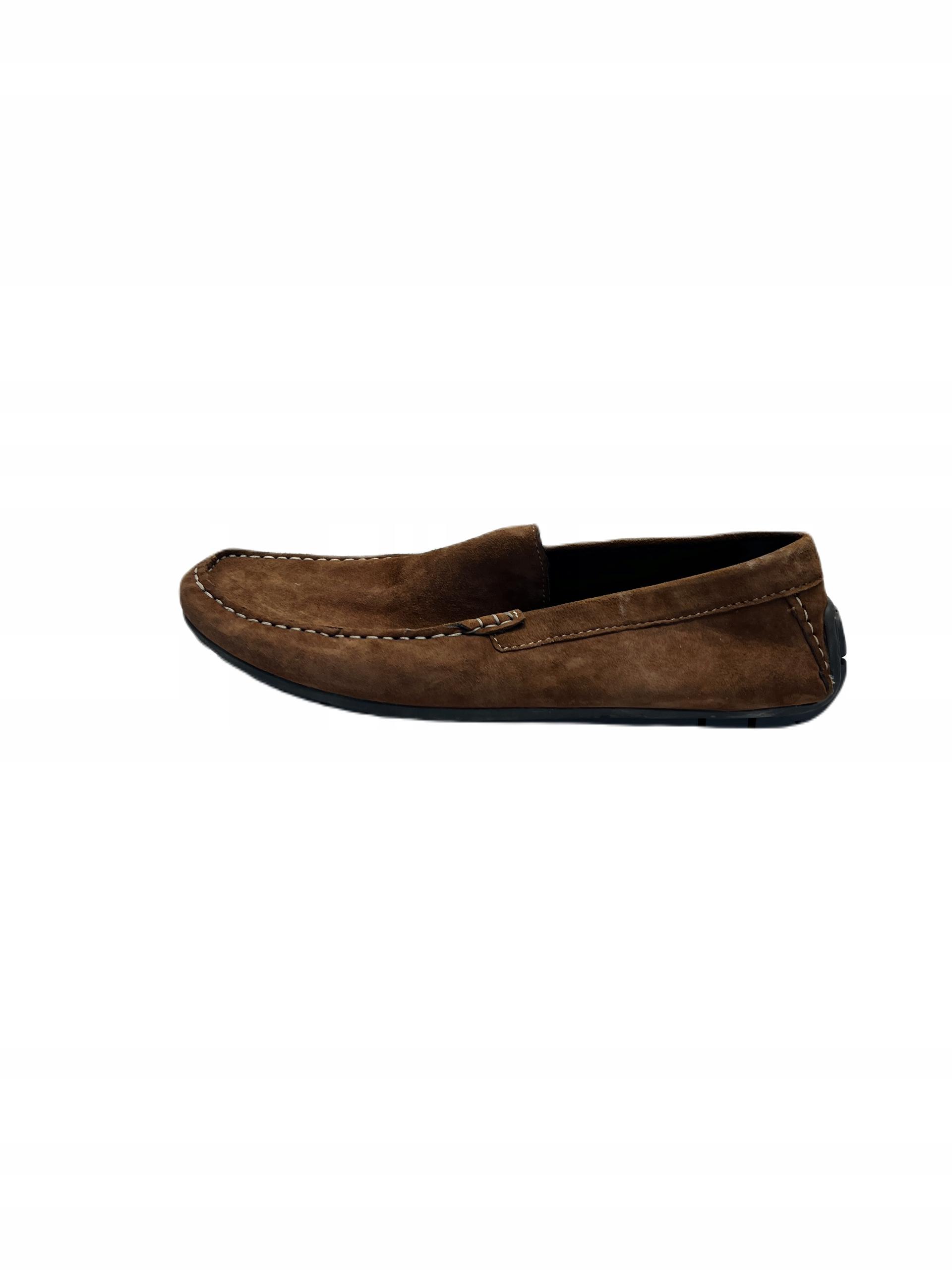 

Men s slip-on brown shoes Joseph Abboud 44 - Used