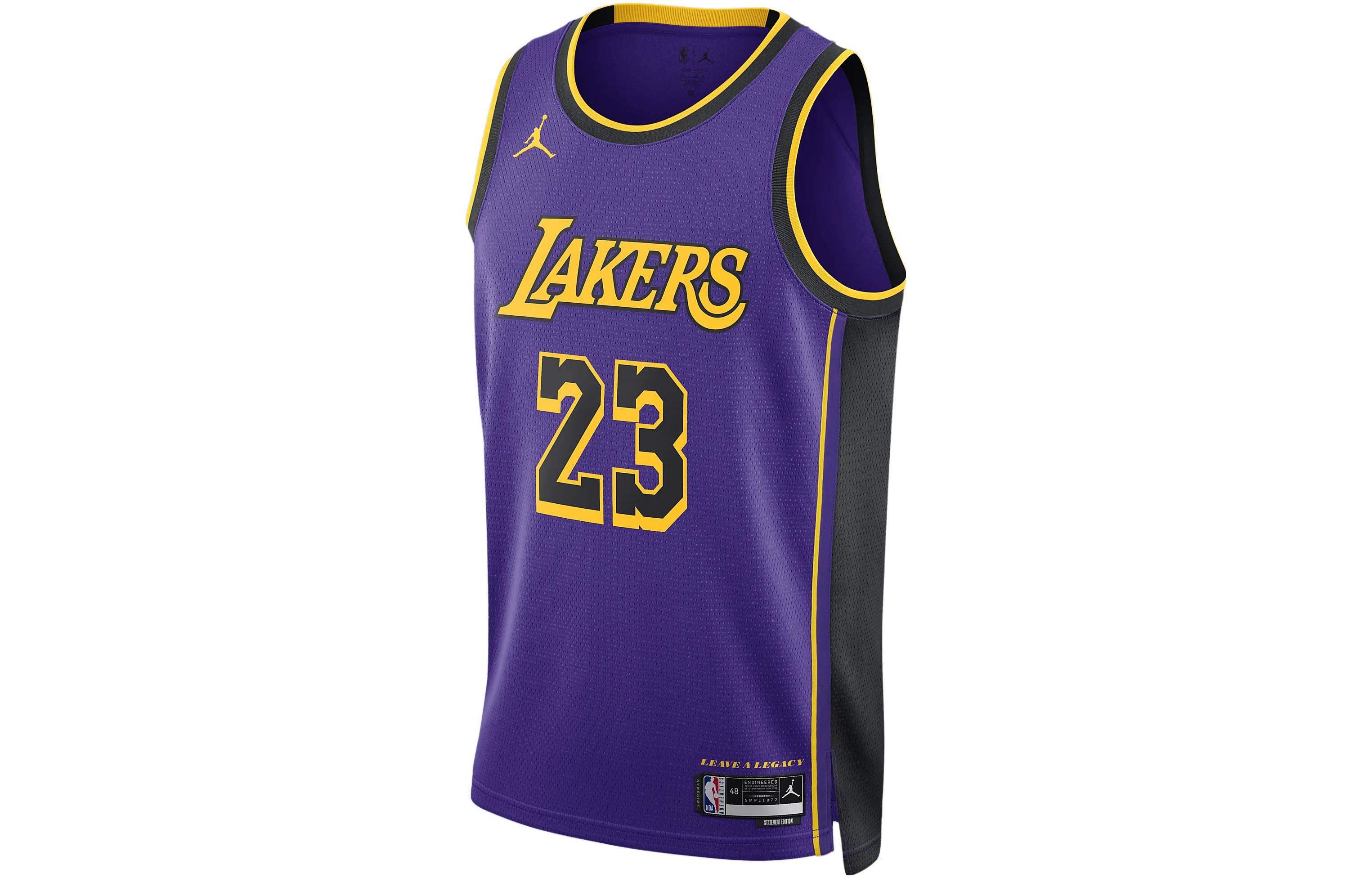Jordan Los Angeles Lakers Statement Edition Men s Jordan Dri-FIT NBA S S