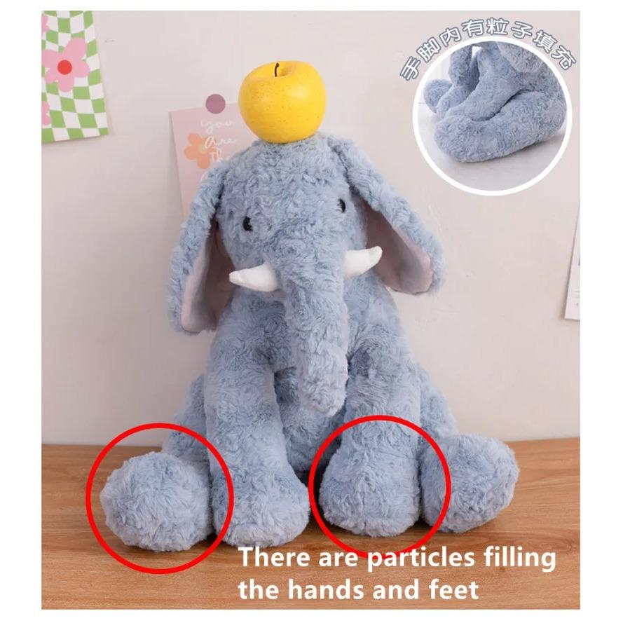 35CM High Quality Soft Elephant Plush Toys Stuffed Animals Infant Toys Home Decro Birthday Gift