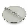 Chinese Chopsticks 5 Pairs Set Silver 304 Stainless Steel Food Grade Reusable Chopsticks Tableware Noodle Sushi Sticks