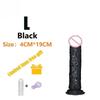 Female Masturbator Butt Plug Vagina Clit G-Spot Masturbation Sex Toy for Women 6sizes Black Dildos Wiht Suction Cup Ddildo Penis