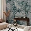 Wallpaper - Exotic Nature In The Jungle - Plant Landscape With Leaves With Patterns