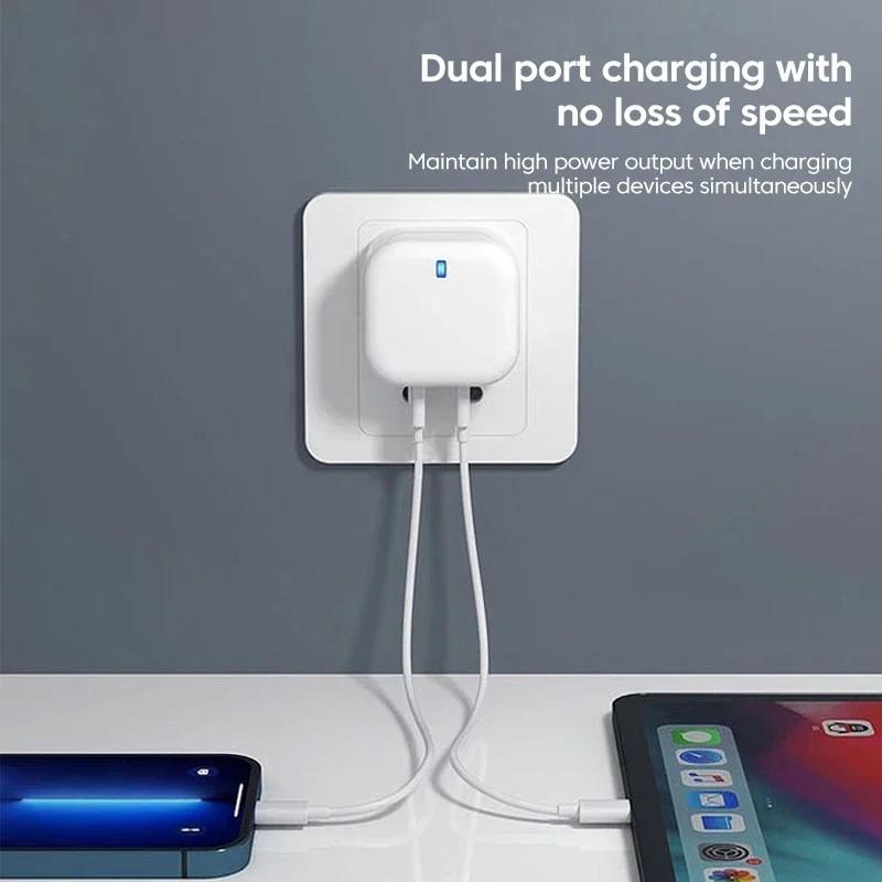 PD 20W USB Type C Charger Fast Charging Adapter Phone Quick Charger For iPhone Samsung Xiaomi Huawei Wall Charger EU/US/UK Plug