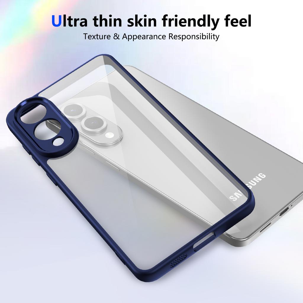 For Samsung Galaxy S26 Ultra S26Plus S25 Ultra Phone Case Acrylic Back Cover For Samsung S24 S23 S22 S21 S20FE Shockproof Bumper