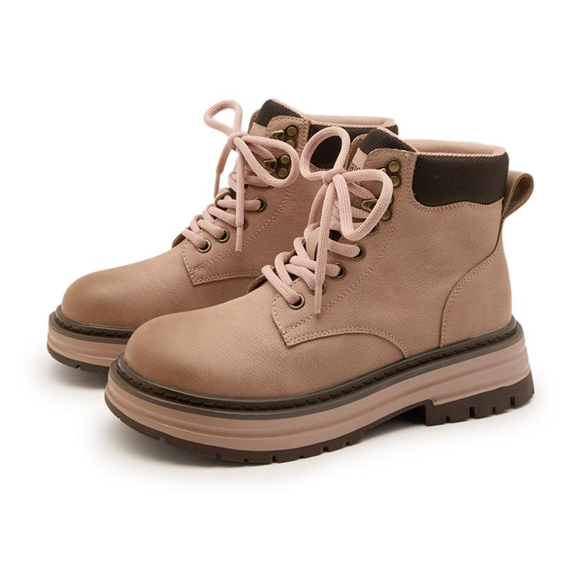 Fashion 2025 New Women's Ankle Boots and Booties Thick-soled Work and Motorcycle Boots female Plus-Size Autumn and Winter Women Boots