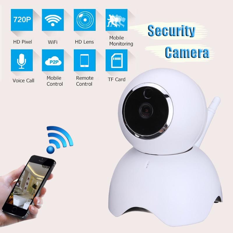 Buy 1.0MP Wireless HD 720P Wifi IP Camera Security Surveillance USB AVI ...