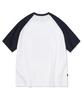 CPGN STUDIO Precious Raglan Short Sleeve T-Shirt Navy