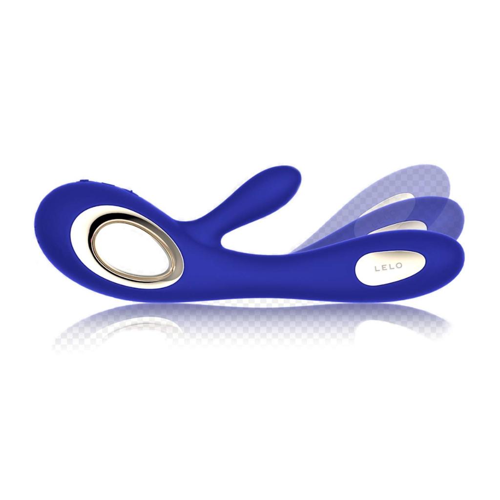 LELO SORAYA Wave Rabbit Vibe Vibrator with unique wave motion technology for sex toy for piston midnight blue - women, women, vibe,