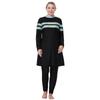 Plus Size Women Muslim Muslimah Swimwear Full Coverage Women Swimming Suit Conservative Highly Elastic Comfortable 3 Pieces Beachwear 3XL-8XL