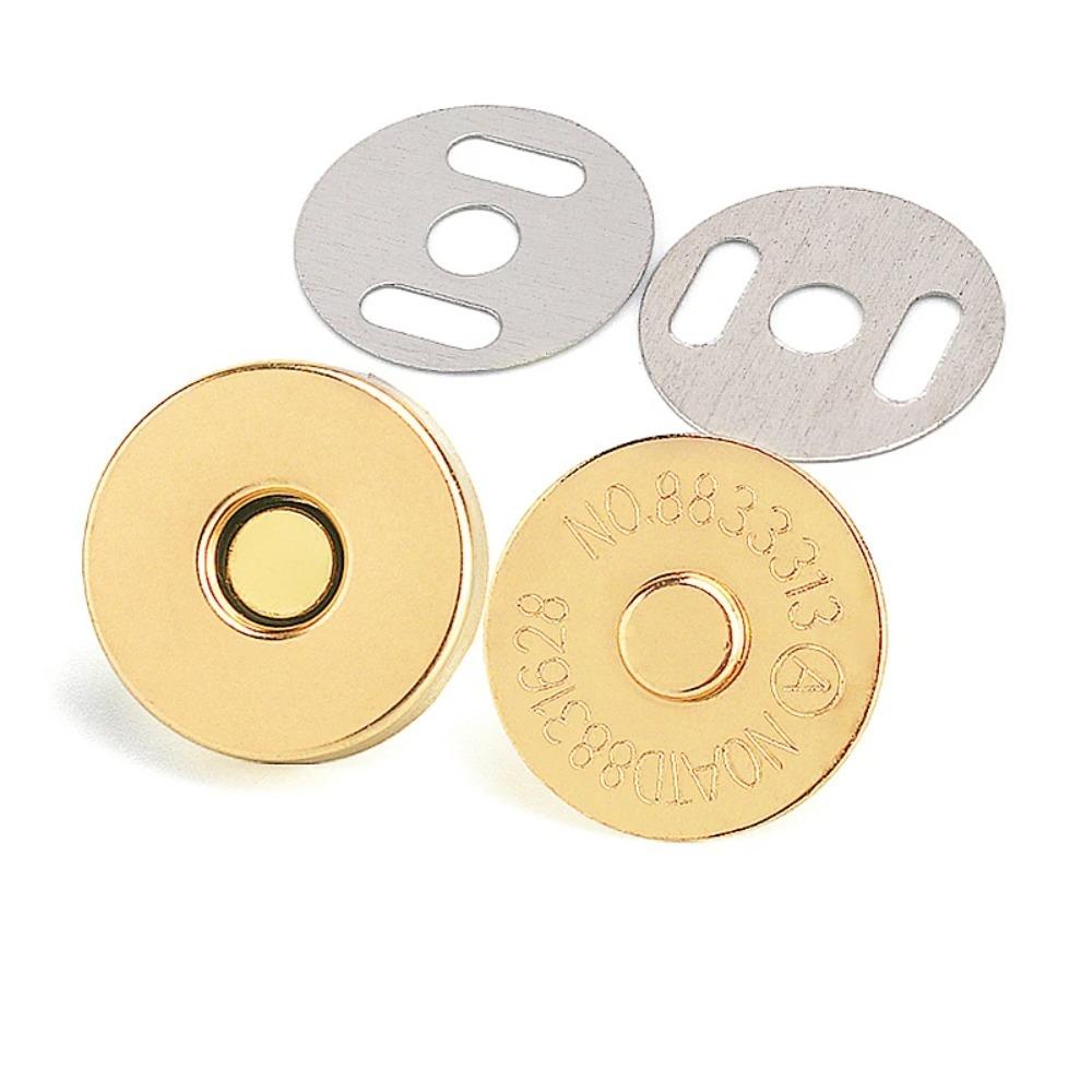 

Easy-Attach 18mm Magnetic Snap Buttons - for Sewing and Crafts, Durable & Stylish Metal Fasteners 18MM·1PC золотистый
