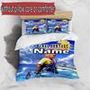 3pcs Duvet Cover Set (1*Duvet Cover + 2*Pillowcase, Without Core), Custom Name Final Fantasy Pattern Bedding Set, Home Bedroom Decor Gift