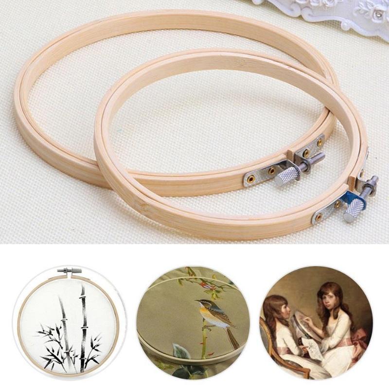20CM Embroidery Hoops Wood Rings for Embroidery Frame Sewing Accessorie for Sewing Tambour Sewing Tools