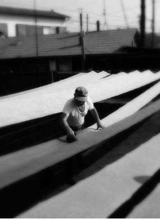 Chikusen Japanese Tenugui Japanese Folktale The Return of Favor 34cm x Made in Japan Hand-Dyed Towel, Series Crane's [Approx. 93cm],