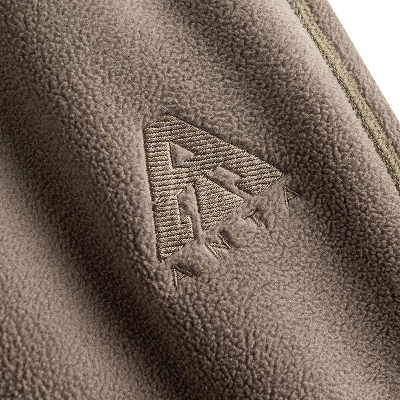 Anta Outdoors Series Fleece Long Pants Men Bottoms Pine-Green 952546301-2