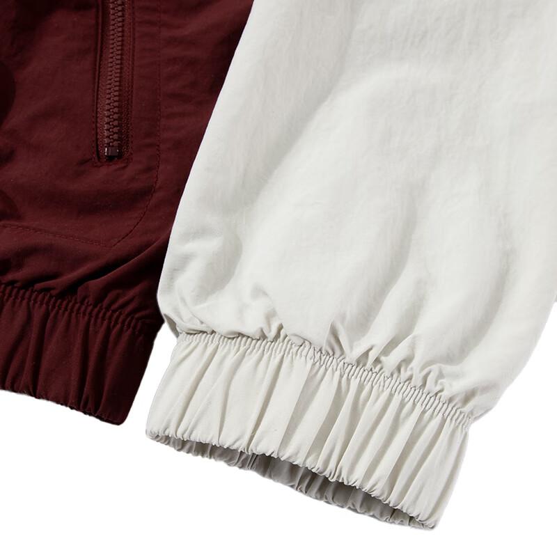 Nike Colorblock Lauf-Trainings-Freizeitjacke Kinderjacke Dunkelrot FN9134-619