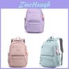 Nylon School Backpack For Teens With Multiple Compartments Waterproof Design For Students
