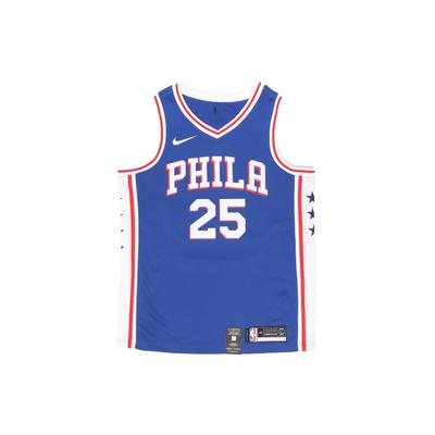 Maillot Swingman Fan Edition Icône NBA - Philadelphia 76ers, Simmons Hauts Homme Bleu 864501-496