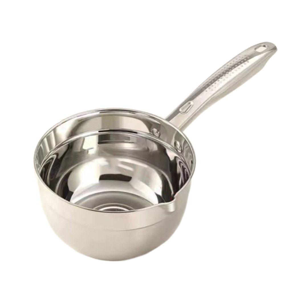 Multipurpose Water Scoops Wooden Handle Water Spoon Small Saucepan Soup Ladle  Kitchen Cooking
