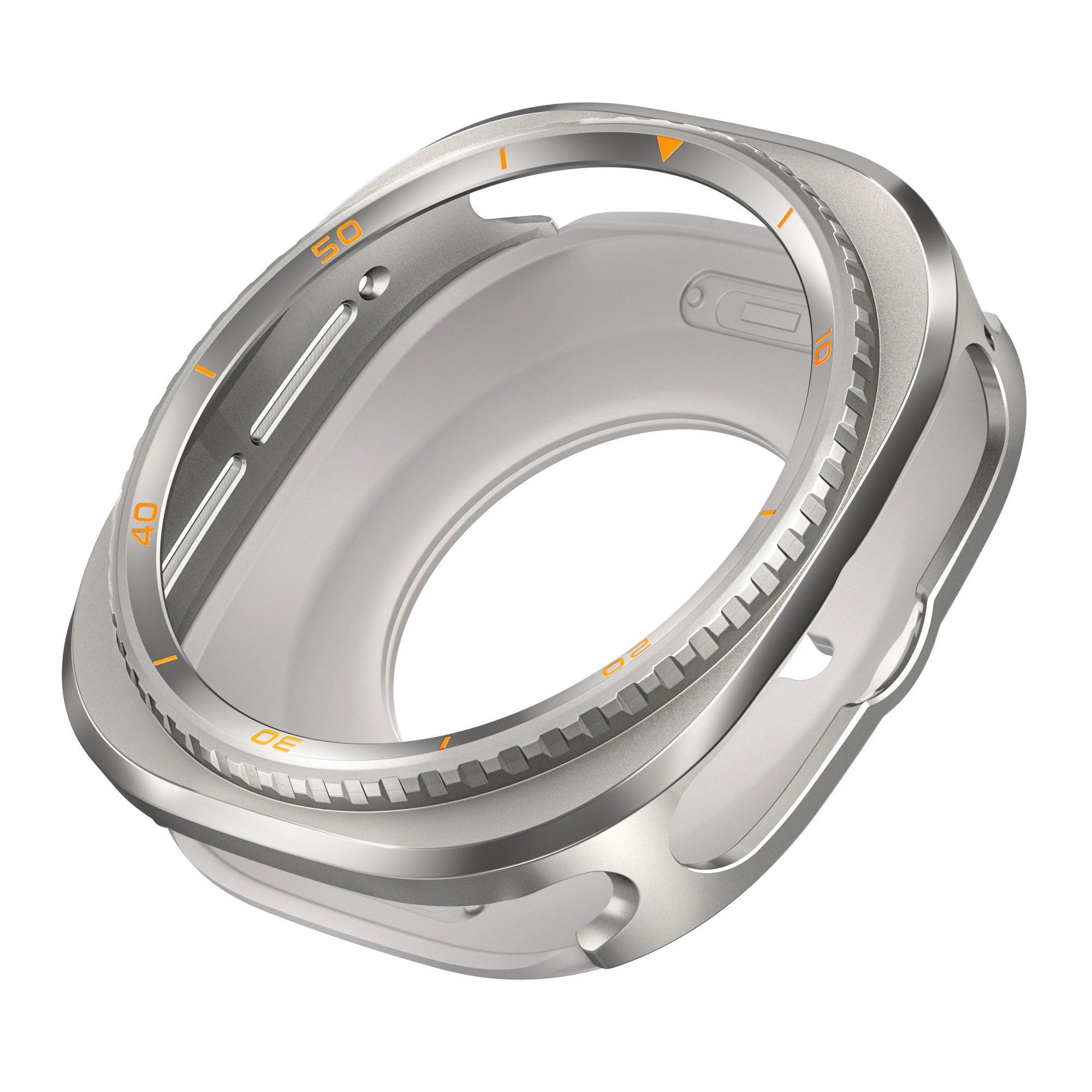 

Hard Bumper Metal Protective Case for Samsung Galaxy Watch 8 40mm 44MM Watch / Ultra(2025) 47mm Change/ Upgrade To Watch 8 Class Watch Ultra 2025