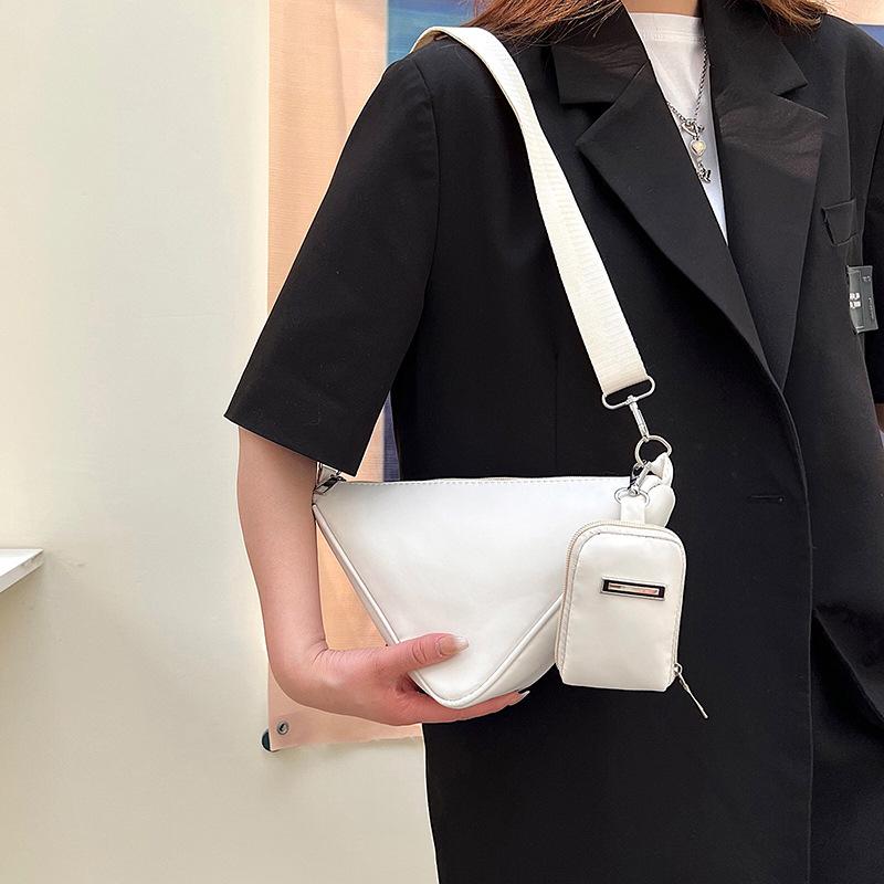 

Women s bag, child and mother bag, two-piece bag, new shoulder bag, fashion trend messenger bag білий