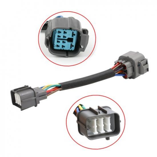 Obd2 8-Pin To Obd2 10-Pin Distributor Adapter Jumper Harness Fit For Honda Acura