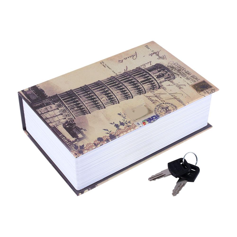 Dictionary Book Secret Safe Security Box Money Cash Jewelry Lock Box (LOVE Type)