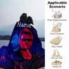 Customiz Name Personality Johnny Hallyday Blanket Soft &Warm Sofa Office Bed Travel Lunch Break Blanket, Gift Suitable All Seasons