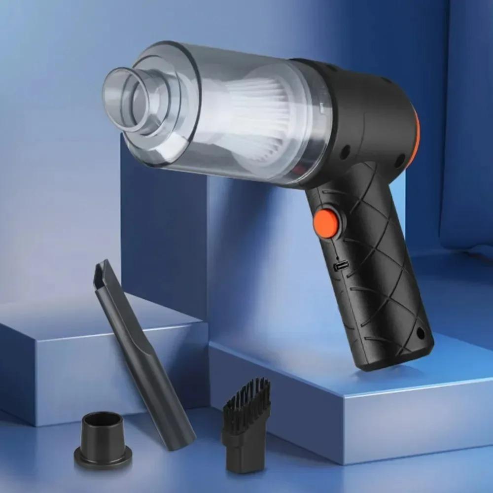 XiaomiPortable Wireless Super Suction Dual Purpose Handheld Vacuum Cleaner for Car Home Use One Click Unlocking for Car Home Cleaning
