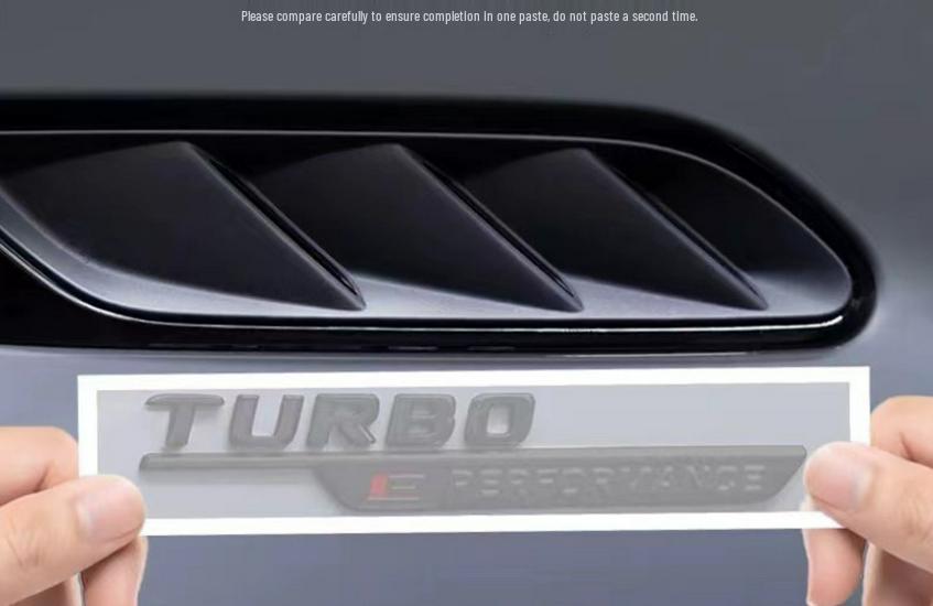 Compatible Emblem Stickers for Modified Mercedes AMG C63S, GT63, S63, GLE53, SL63S Hybrid Fender