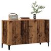 Vidaxl Chest of Drawers, Old Wood, 100X36X60 Cm, Wood-Based Material