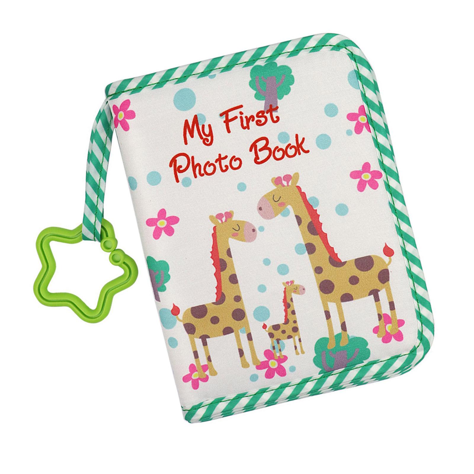 

Книга для фотографий первого года жизни малыша, мягкий тканевый детский фотоальбом для сохранения прекрасных воспоминаний о первом годе, подарок на детский праздник. B