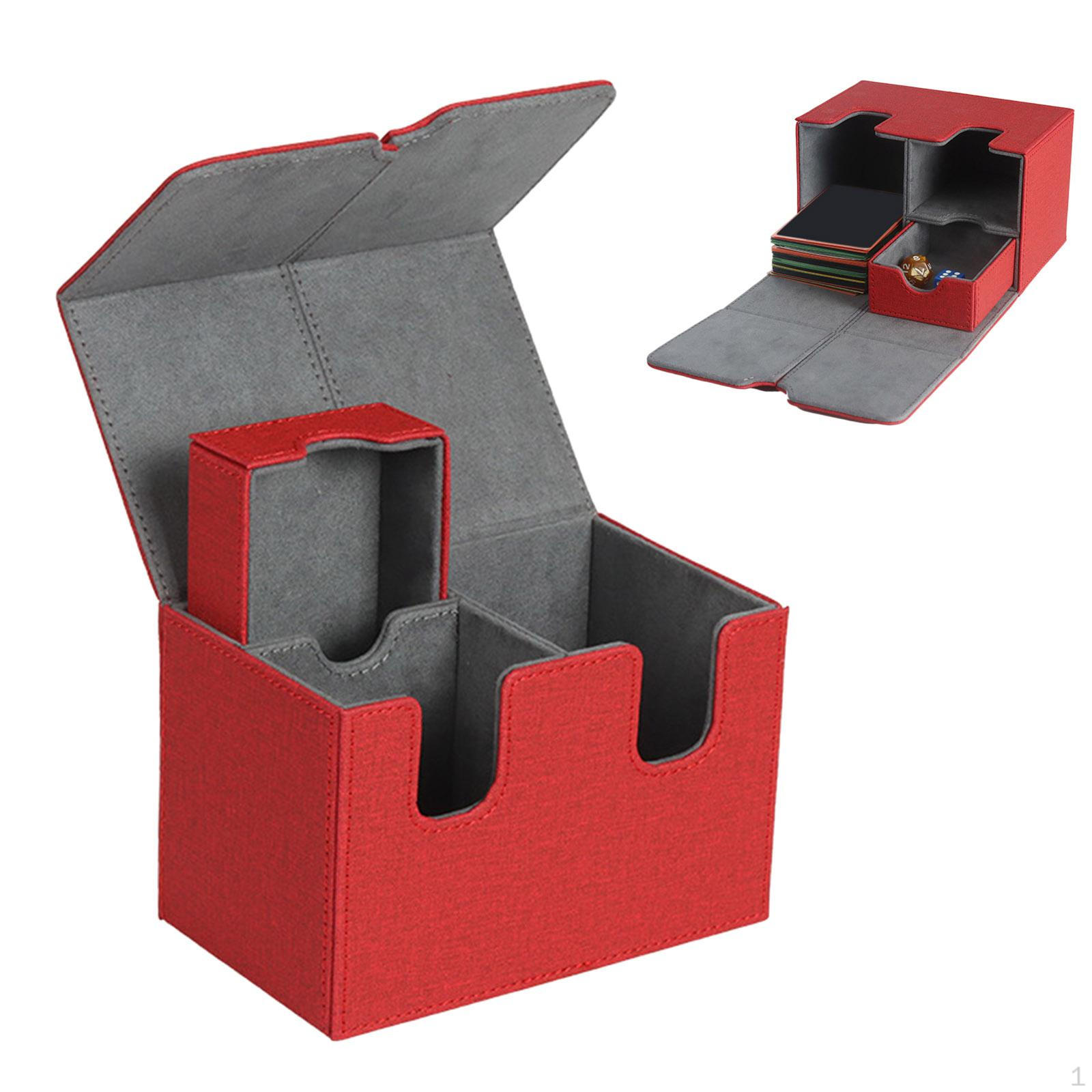 Ящик для хранения палубы для 160+ коллекционных контейнеров с отсеком Gme ic Closure